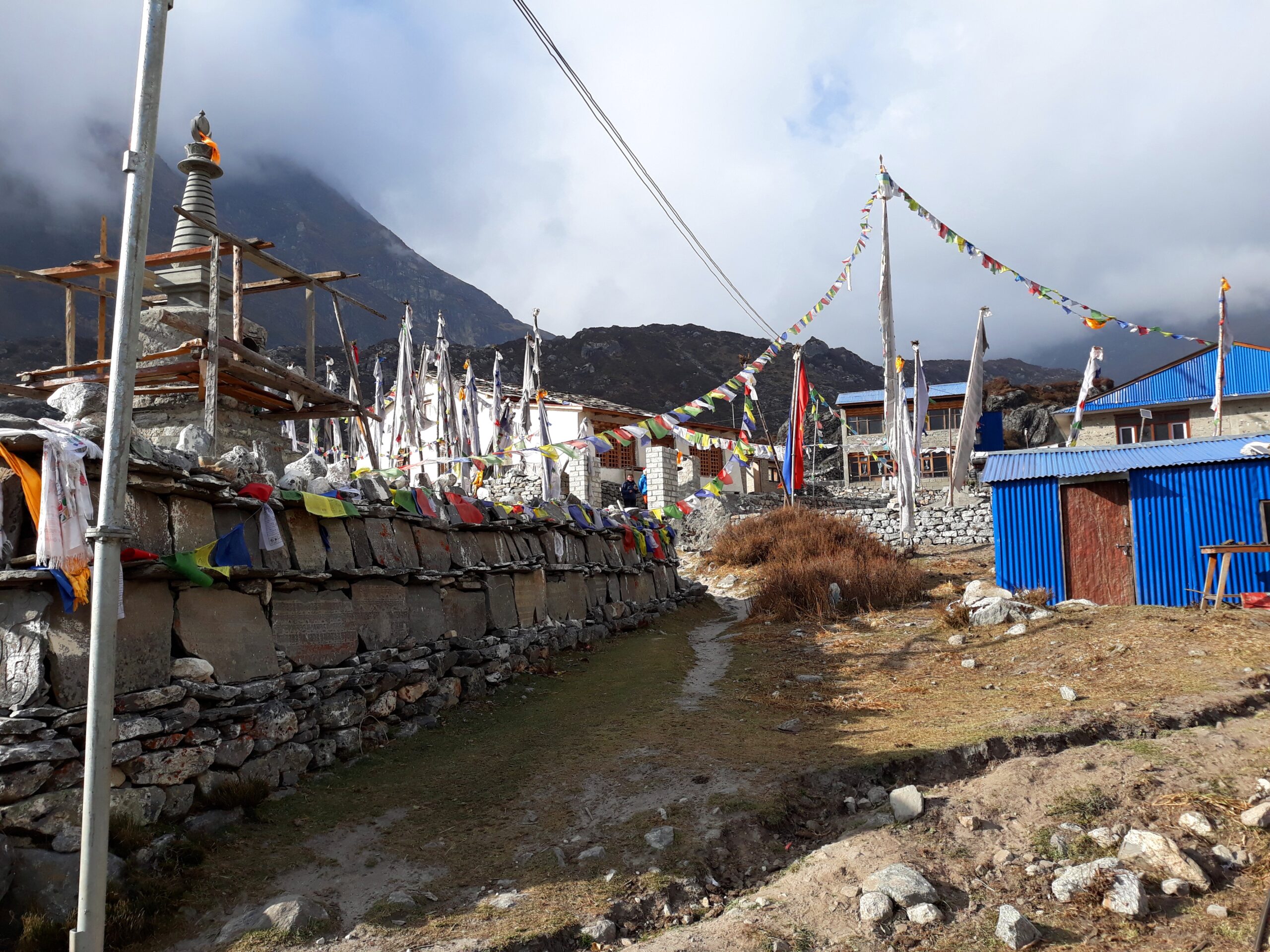 A cozy, basic teahouse Langtang Valley Trek
