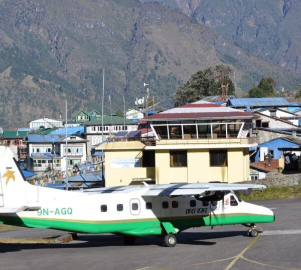 Lukla Airport Nepal starting point for Everest Base Camp Trek