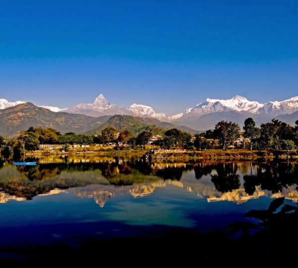 Pokhara Nepal base town for Mardi Himal luxury trekking expedition