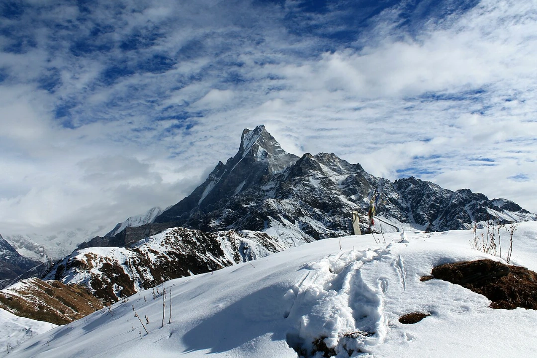 Mardi Himal panoramic views Nepal luxury trekking Annapurna range