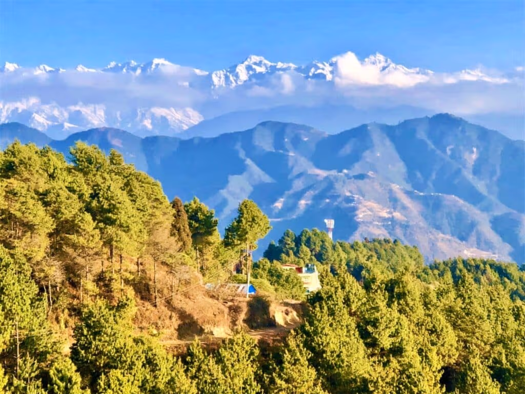 Chisapani Nagarkot hiking trail Nepal scenic forest walk near Kathmandu