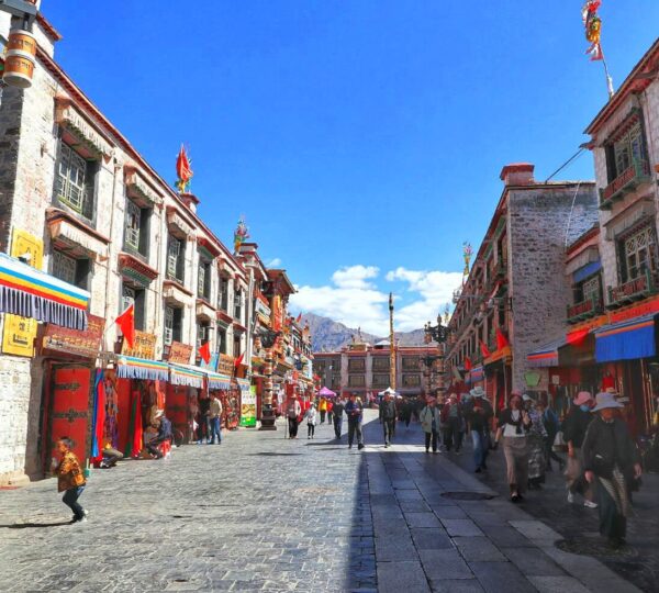 Barkhor Bazaar Tibet