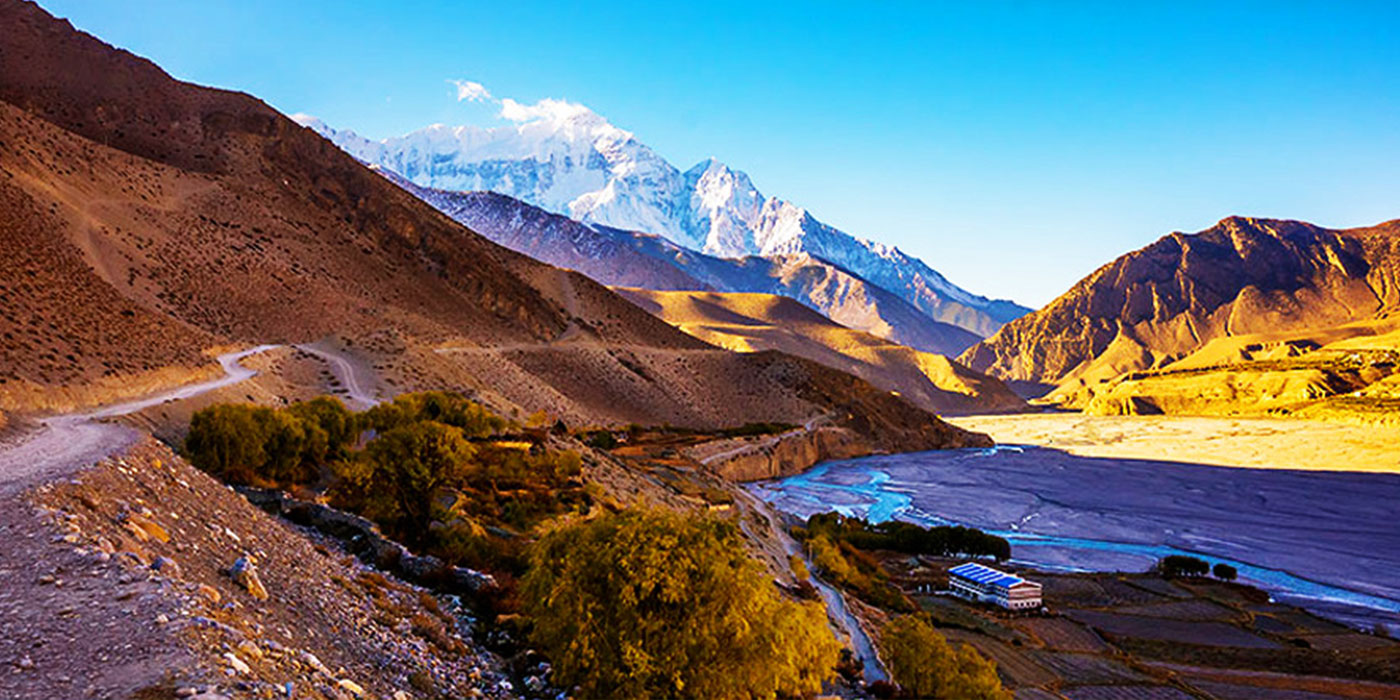 Beyond the Beaten Path: 5 Hidden Gems in Nepal for the Intrepid Traveller 1 Dramatic eroded landscape of Upper Mustang, Nepal, with ancient red and brown cliffs