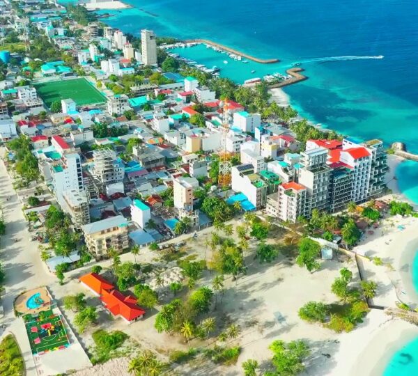 Malé City in the Maldives during the Malé Tour from Nepal