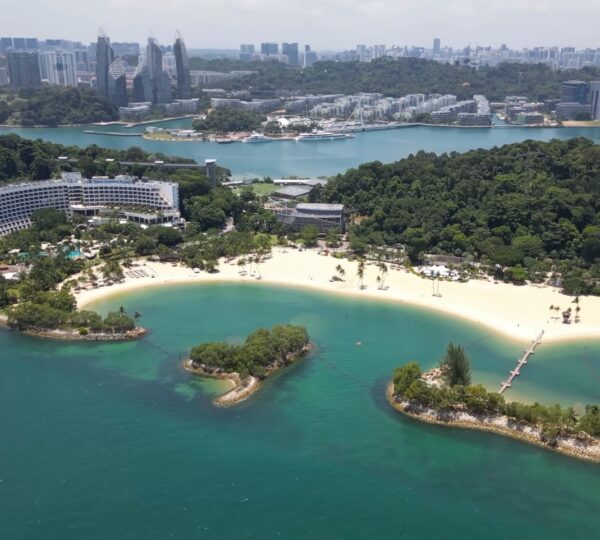 Sentosa Island in Singapore during the Singapore Tour Package from Nepal