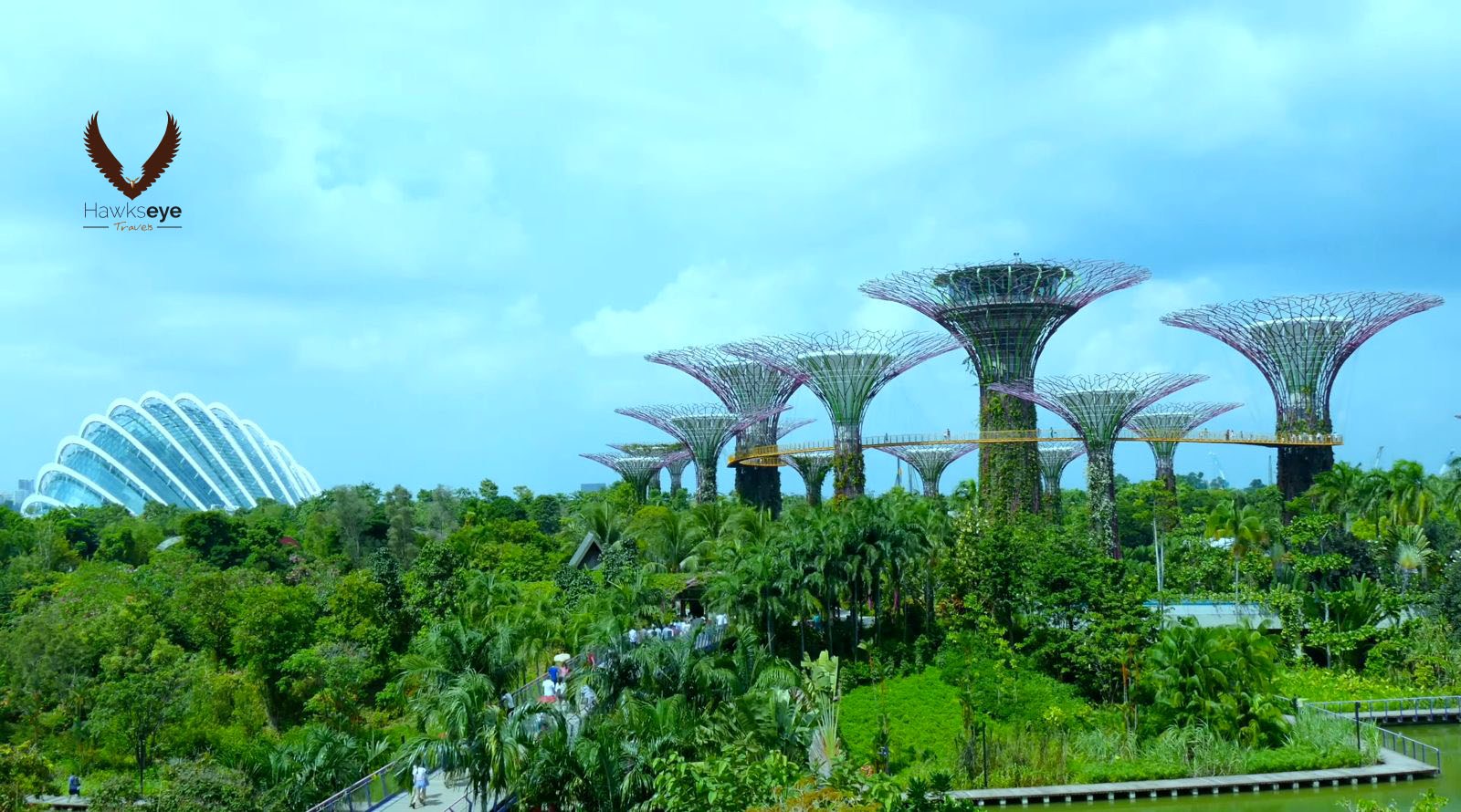 Gardens by the Bay in Singapore during the Singapore Tour Package from Nepal